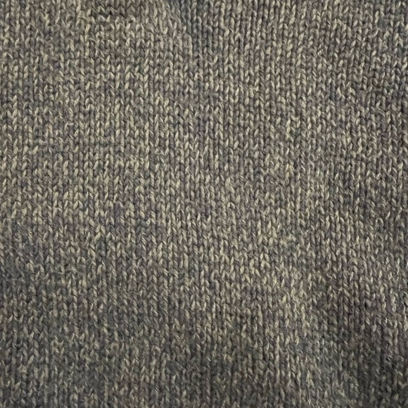 Eddie Bauer Cotton Knit Men’s Pullover Sweater Greenish/Gray Size Large - Picture 3 of 6